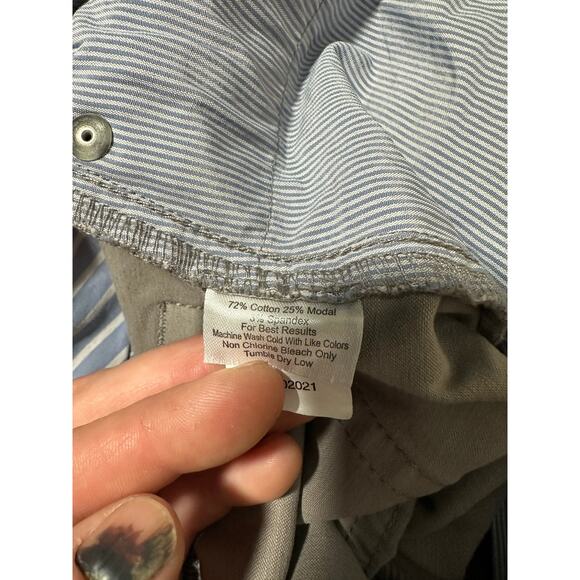 Peter Millar Signature Sateen Five Pocket Pant Grey Size 32 Golf Performance - Picture 3 of 9